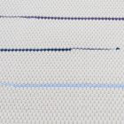 Rongyszőnyeg 68x129 fehér pamut szőnyeg