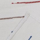 Rongyszőnyeg 130x69 fehér pamut szőnyeg