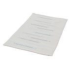 Rongyszőnyeg 129x69 fehér pamut szőnyeg