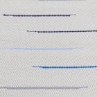 Rongyszőnyeg 129x69 fehér pamut szőnyeg