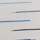 Rongyszőnyeg 129x64 fehér pamut szőnyeg