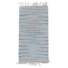 Rongyszőnyeg 62x117 színes pamut szőnyeg