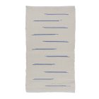 Rongyszőnyeg 69x120 fehér pamut szőnyeg