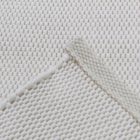 Rongyszőnyeg 135x73 fehér pamut szőnyeg