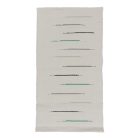 Rongyszőnyeg 70x130 fehér pamut szőnyeg