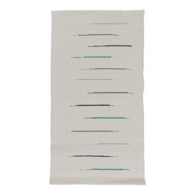 Rongyszőnyeg 70x130 fehér pamut szőnyeg