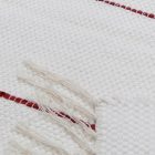 Rongyszőnyeg 60x124 fehér pamut szőnyeg