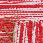 Rongyszőnyeg 72x129 színes pamut szőnyeg