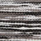 Rongyszőnyeg 71x125 színes pamut szőnyeg