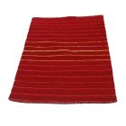 Rongyszőnyeg 79x148 bordó pamut szőnyeg