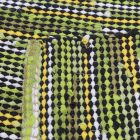 Rongyszőnyeg 80x159 zöld pamut szőnyeg