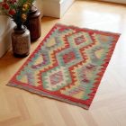 Kilim szőnyeg Chobi 64x90 kézi szövésű afgán gyapjú kilim