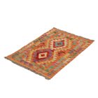 Kilim szőnyeg Chobi 67x94 kézi szövésű afgán gyapjú kilim