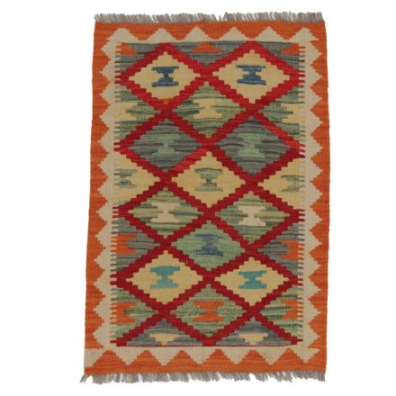 Kilim szőnyeg Chobi 89x61 kézi szövésű afgán gyapjú kilim