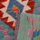 Etnikai Kilim szőnyeg Chobi 95x59 kézi szövésű afgán gyapjú kilim