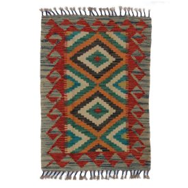   Afgán Kilim szőnyeg Chobi 59x87 kézi szövésű etnikai kilim