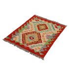Kilim szőnyeg Chobi 64x86 kézi szövésű afgán gyapjú kilim
