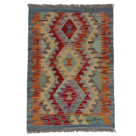 Etnikai Kilim szőnyeg Chobi 94x67 kézi szövésű afgán gyapjú kilim