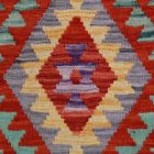 Kilim szőnyeg Chobi 90x62 kézi szövésű afgán gyapjú kilim