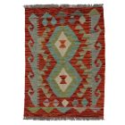 Kilim szőnyeg Chobi 87x64 kézi szövésű afgán gyapjú kilim