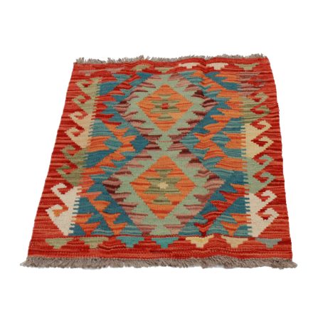 Kilim szőnyeg Chobi 88x60 kézi szövésű afgán gyapjú kilim