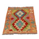 Etnikai Kilim szőnyeg Chobi 95x64 kézi szövésű afgán gyapjú kilim