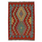 Kilim szőnyeg Chobi 90x66 kézi szövésű afgán gyapjú kilim