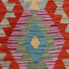 Kilim szőnyeg Chobi 90x66 kézi szövésű afgán gyapjú kilim