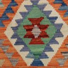 Kilim szőnyeg Chobi 91x67 kézi szövésű afgán gyapjú kilim