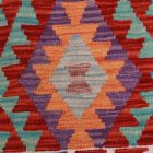 Kilim szőnyeg Chobi 66x82 kézi szövésű afgán gyapjú kilim