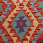 Kézi szövésű Kilim szőnyeg Chobi 62x86 afgán gyapjú kilim