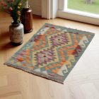 Kilim szőnyeg Chobi 60x83 kézi szövésű afgán gyapjú kilim