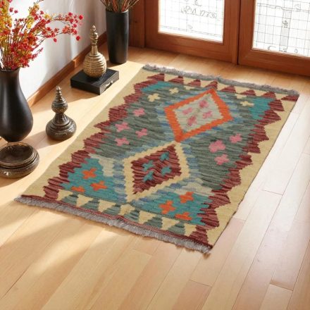 Kilim szőnyeg Chobi 60x82 kézi szövésű afgán gyapjú kilim