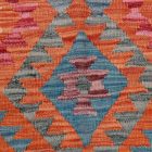 Kézi szövésű Kilim szőnyeg Chobi 62x86 afgán gyapjú kilim