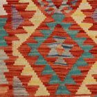 Kilim szőnyeg Chobi 61x88 kézi szövésű afgán gyapjú kilim