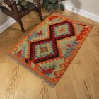 Kilim szőnyeg Chobi 69x103 kézi szövésű afgán gyapjú kilim