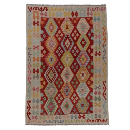 Kilim szőnyeg Chobi 249x172 kézi szövésű afgán gyapjú kilim