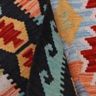 Afgán szőttes Chobi 177x240 kézi szövésű gyapjú kilim