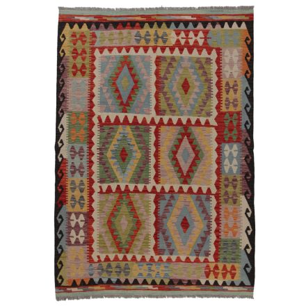 Kilim szőnyeg Chobi 248x176 kézi szövésű afgán gyapjú kilim