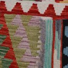 Kilim szőnyeg Chobi 248x176 kézi szövésű afgán gyapjú kilim