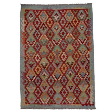 Kilim szőnyeg Chobi 248x180 kézi szövésű afgán gyapjú kilim