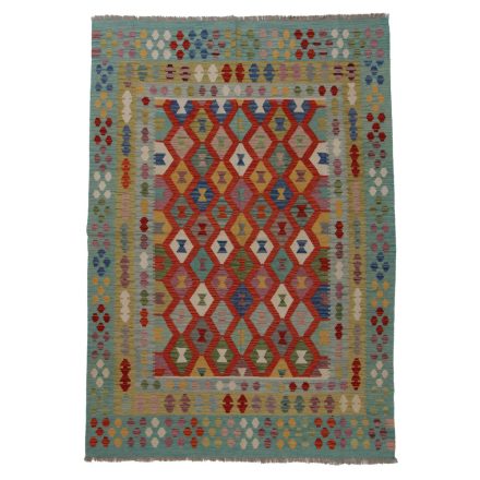 Kilim szőnyeg Chobi 244x174 kézi szövésű afgán gyapjú kilim