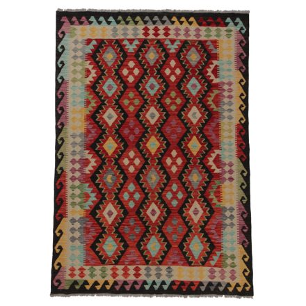 Kilim szőnyeg Chobi 247x171 kézi szövésű afgán gyapjú kilim