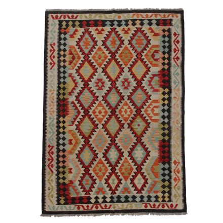 Kilim szőnyeg Chobi 249x174 kézi szövésű afgán gyapjú kilim