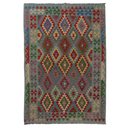 Kilim szőnyeg Chobi 180x257 kézi szövésű afgán gyapjú kilim