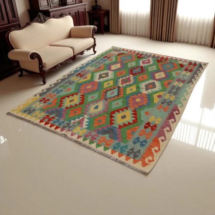 Kilim szőnyeg Chobi 172x235 afgán kézi síkszövött szőnyeg