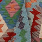 Afgán szőttes Chobi 174x250 kézi szövésű gyapjú kilim