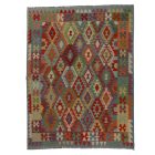 Chobi Kilim szőnyeg 182x234 kézi szövésű afgán gyapjú kilim