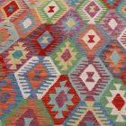 Chobi Kilim szőnyeg 182x234 kézi szövésű afgán gyapjú kilim