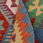 Chobi Kilim szőnyeg 182x234 kézi szövésű afgán gyapjú kilim